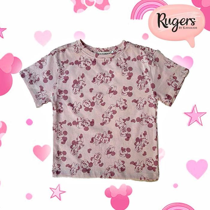 Gambar Rugers By Kayamani - Kaos Anak Perempuan - Blush Minnie Tee - 2-3 tahun dari Rugers By Kayamani Kota Tangerang Selatan Tokopedia