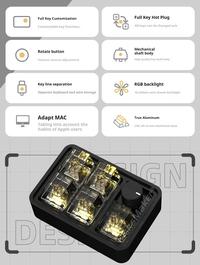 Gambar Eleksmaker TF05 Macropad Touching Fish Keyboard dari MYNK Official Kota Tangerang 2 Tokopedia