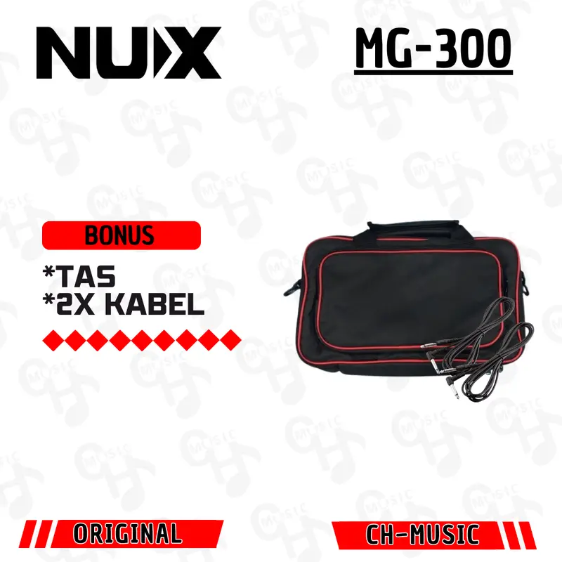 Nux Mg300 Efek Gitar Modeling Effect Gitar Original Nux Mg 300 2