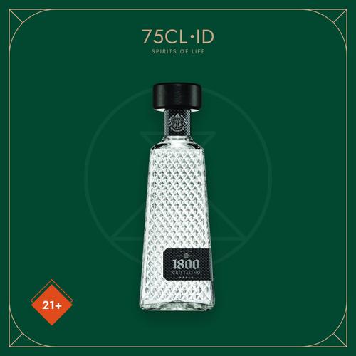 Promo 1800 Cristalino Anejo Tequila 750ml - Kota Administrasi