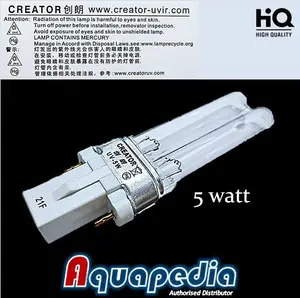 Lampu Neon UV Creator Pengganti/Cadangan Atman UV5W 5watt