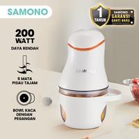 Gambar Samono SW099 Portable Blender Elektrik Kaca Food Processor 200 Watt - SW-C180 PUTIH dari GADVENTIA Kota Administrasi Jakarta Barat 1 Tokopedia