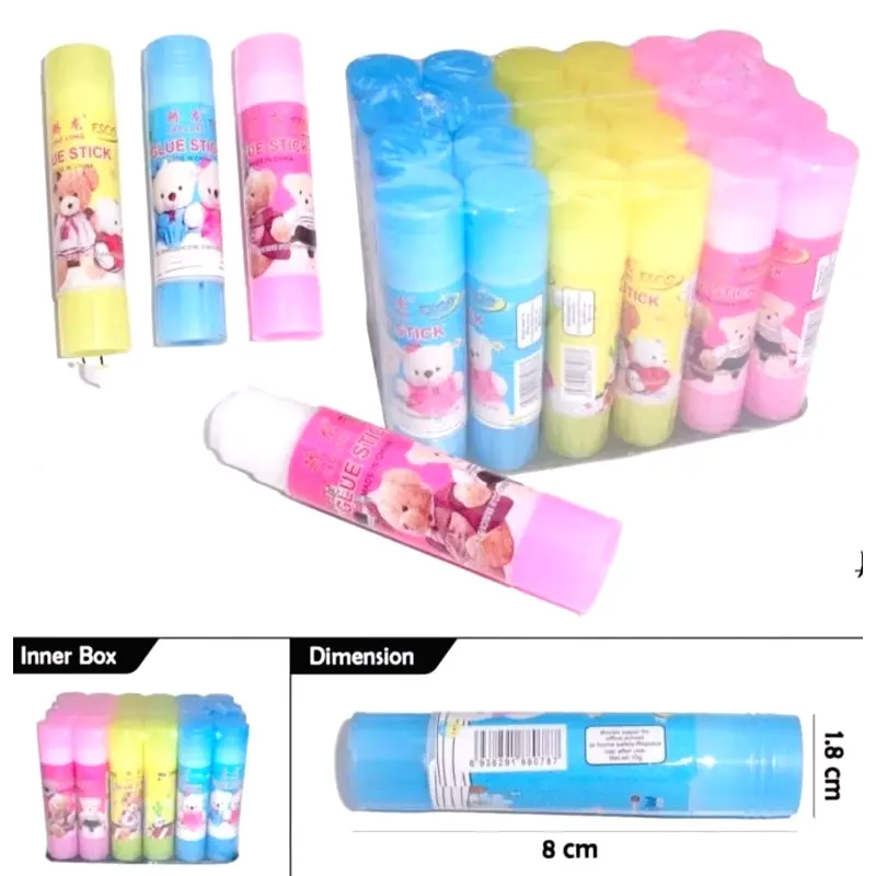 Glue Stik 10g Lem Kertas Stik Kecil Non Toxic