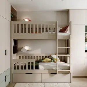 tempat tidur anak tangga panjat minimalis