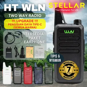 WLN Walkie Talkie Full Set UHF C1 | Two Way Radio Handy Talky HT