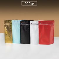 Gambar Standing Pouch Coffee Bean Bag 500gr - Kemasan Biji Kopi Valve Katup dari Conalli Kota Administrasi Jakarta Barat 1 Tokopedia