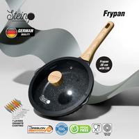 Gambar STEIN Cookware Diamond 2 Fry Pan Panci Penggorengan Anti Lengket 20cm + Tutup - Black dari Steincookware Official Store Kota Administrasi Jakarta Utara 3 Tokopedia