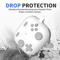 Gambar Silicone Case for AirPods Pro 3/2 AirPods 4 Getgard Playz Cute Casing Silikon Keychain - Dark Grey Cat, AirPods 4 dari GET-WID Kota Administrasi Jakarta Barat 4 Tokopedia