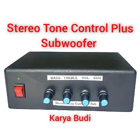 Stereo Tone Control Plus Subwoofer Siap Pakai