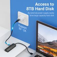 Gambar Vention HUB 5 In 1 USB Type C TO RJ45 LAN Micro USB Power Supply Fast Ethernet - TGO dari Vention By Andalan Kota Administrasi Jakarta Utara 4 Tokopedia