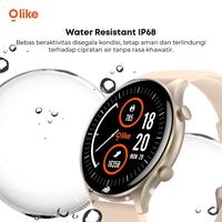 Gambar SMART WATCH OLIKE FW2 JAM TANGAN PINTAR 1.39 INCH HD DISPLAY BLUETOOTH CALL HEALTH MONITOR SPORT MODE IP68 WATERPROOF SMARTWATCH dari btgcom Kota Denpasar 4 Tokopedia