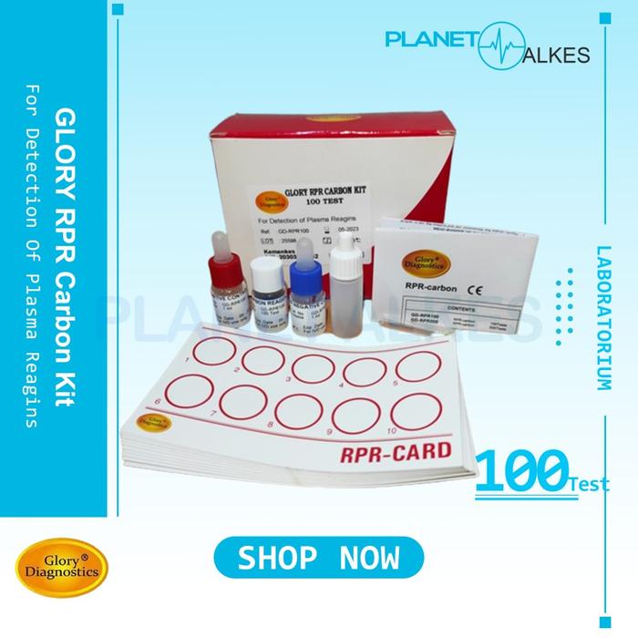 Omega Rpr Kit Jual Reagen RPR Carbon Kit 100 Test Glory Diagnostics ED 09/2027 ...