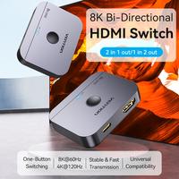Gambar VentIon HDMI Switcher 8K 60Hz With Power Supply - AKP dari Vention By Andalan Kota Administrasi Jakarta Utara 3 Tokopedia