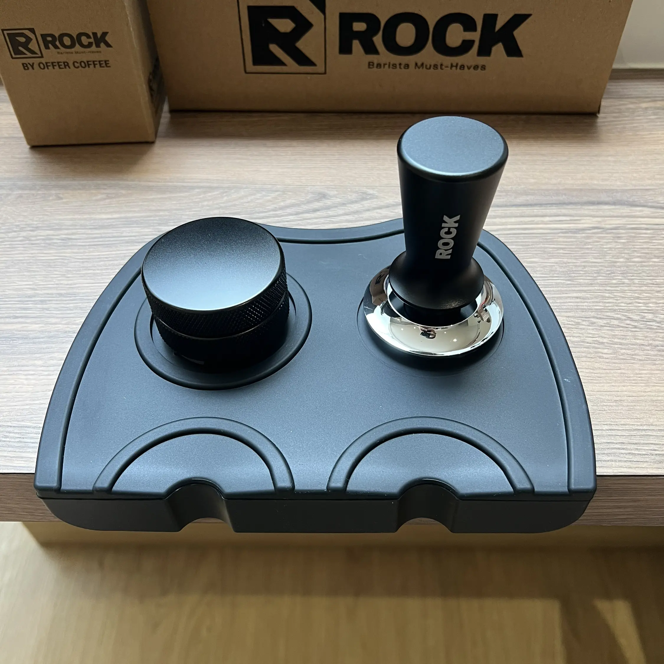 Paket Calibrated Klik Tamper 51mm + Distribution tool 51mm + Tamping matt besar by ROCK