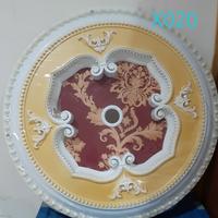 Gambar Kembang lampu Pvc Ornamen plafon Centerpiece unik mewah tatakan lampu dari Plafon Gypsum PVC Bekasi Kota Bekasi 2 Tokopedia