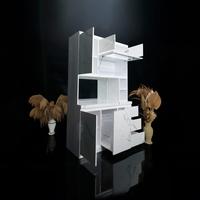 Gambar Lemari Dapur Piring 3 Pintu Hidrolik  HPL | Kabinet Rak Piring Minimalis | Kitchen set Duco dari Citra furniture Kota Administrasi Jakarta Pusat 5 Tokopedia