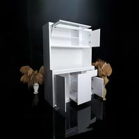 Gambar Lemari Dapur Piring 4 Pintu Hidrolik  Duco | Kabinet Rak Piring Minimalis | Kitchen set Duco dari Citra furniture Kota Administrasi Jakarta Pusat 5 Tokopedia