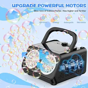 Mesin Pembuat Gelembung 2in1 Automatic Stage Bubble Machine 5V