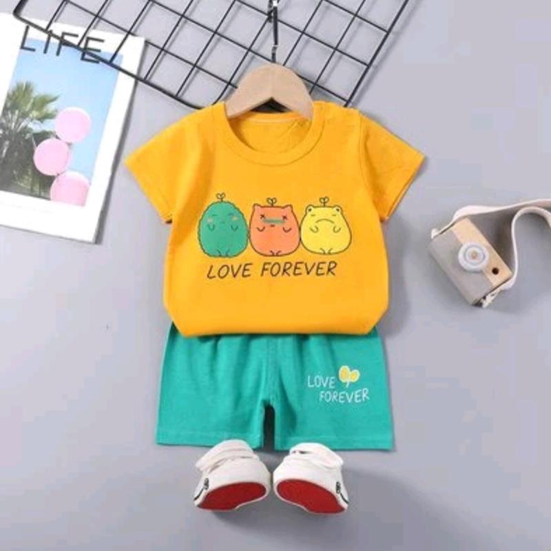 Baju Bayi Laki Laki Cowok 6 12 bulan Newborn Bahan Adem Pilihan 3