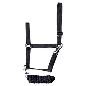 HARRYS HORSE HALTER & LEAD ROPE INITIAL