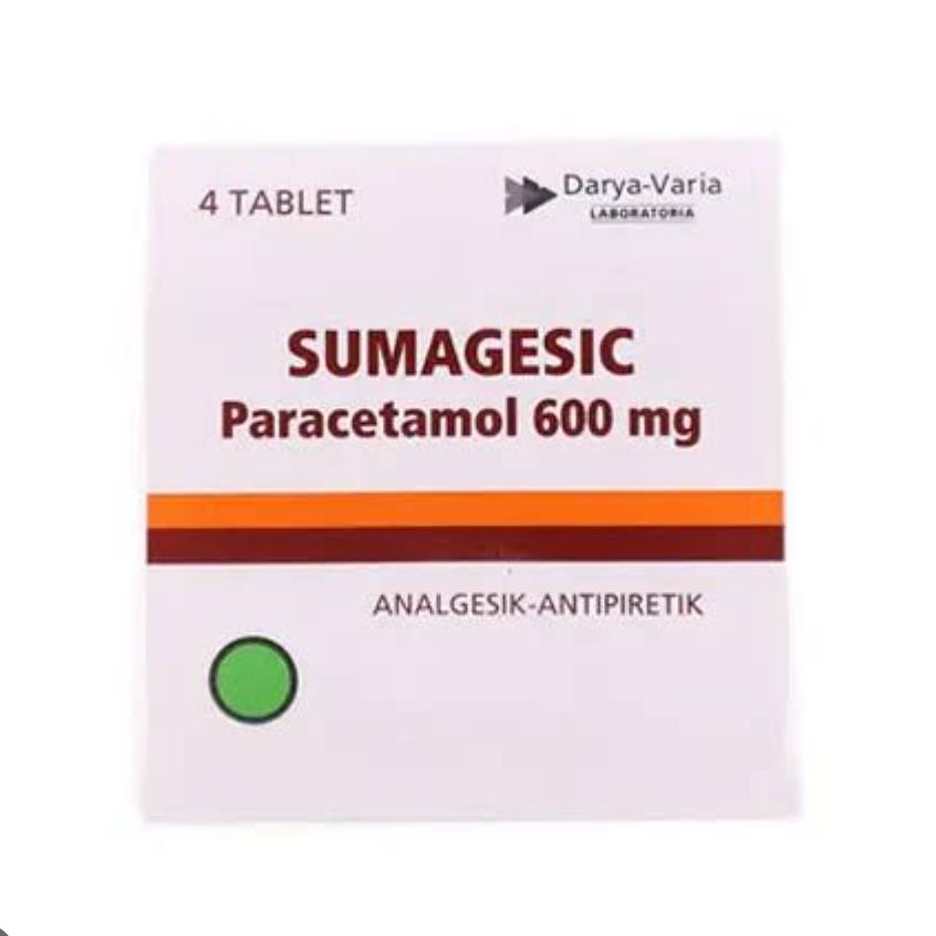 Sumagesic Obat Nyeri & Sakit Kepala Isi 4 Tablet