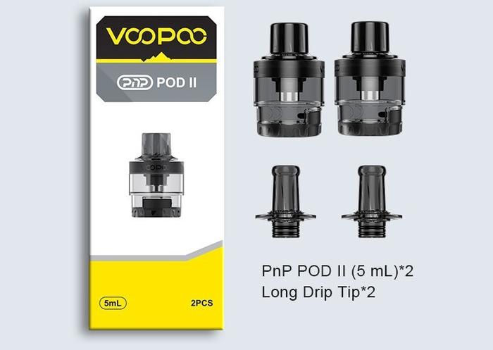 Jual VOOPOO PNP POD II TANK FOR DRAG H80S/ DRAG E60/ DRAG H40 ORIGINAL  AUTHENTIC - Kota Bandung - Nas Virtual
