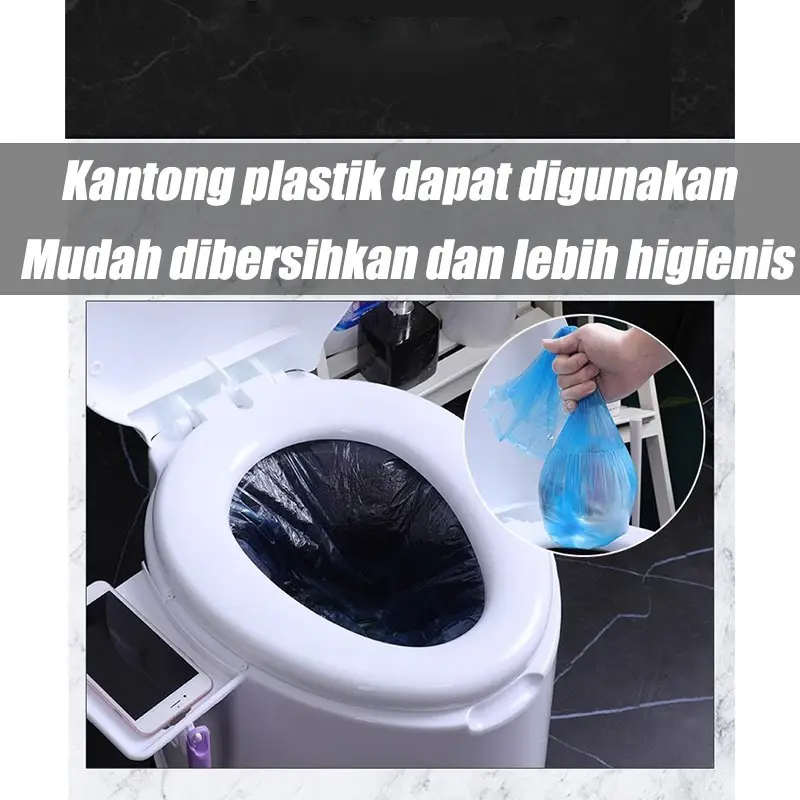 KURSI PISPOT  KURSI TOILET PORTABLE TOILET TRAINING ANAK WC PORTABLE LANSIA IBU HAMIL 6