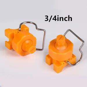 3/4inch Clamp Clip Spray Nozzle / Nozzle Irigasi Adjustable Sprinkler Irigasi / Nozzle Penyiraman Irigasi