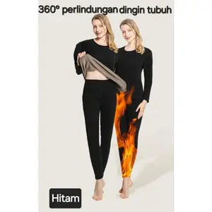 Long John Wanita / Pakaian Dalam Musim Dingin Wanita 13