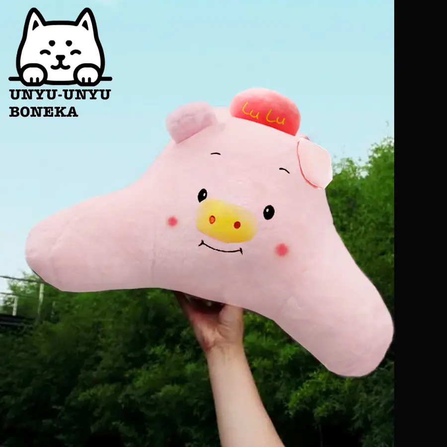 bantal Boneka pig dinosaurus unicorn lembut sandaran kursi ibu hamil