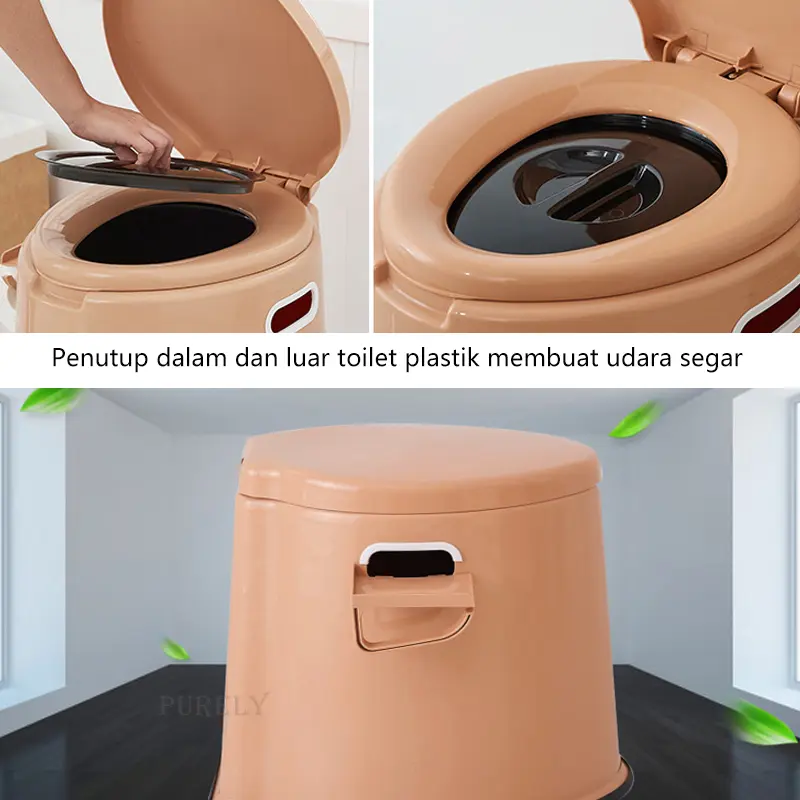 KURSI PISPOT  KURSI TOILET PORTABLE TOILET TRAINING ANAK WC PORTABLE LANSIA IBU HAMIL 3