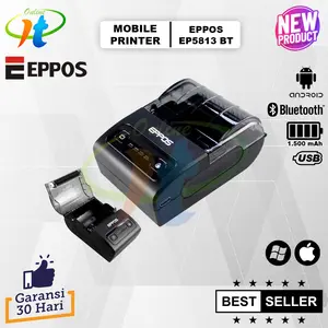 Printer Bluetooth Thermal 58mm Eppos EP5813 USB Bluetooth EP 5813