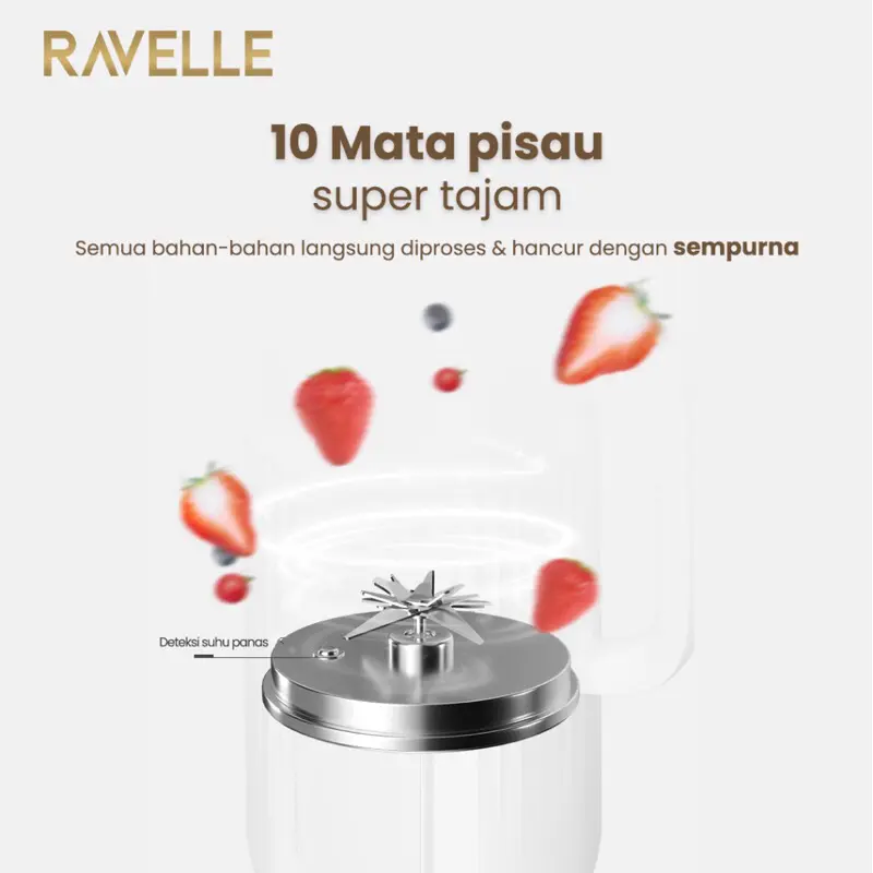 RAVELLE Digital Soymilk Maker Mesin Pembuat Susu Kacang 850ml