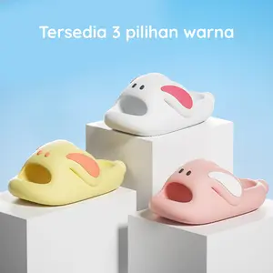 MEGAM Sandal Slip On Anak Sendal Slop Karakter Lucu Sandal Karet HSN233