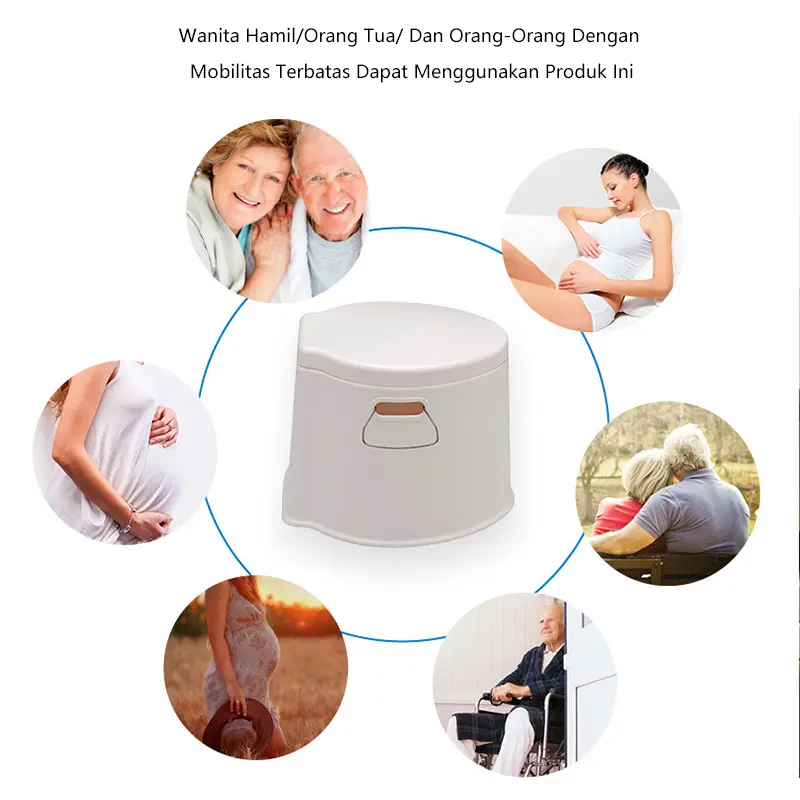 KURSI PISPOT  KURSI TOILET PORTABLE TOILET TRAINING ANAK WC PORTABLE LANSIA IBU HAMIL 2