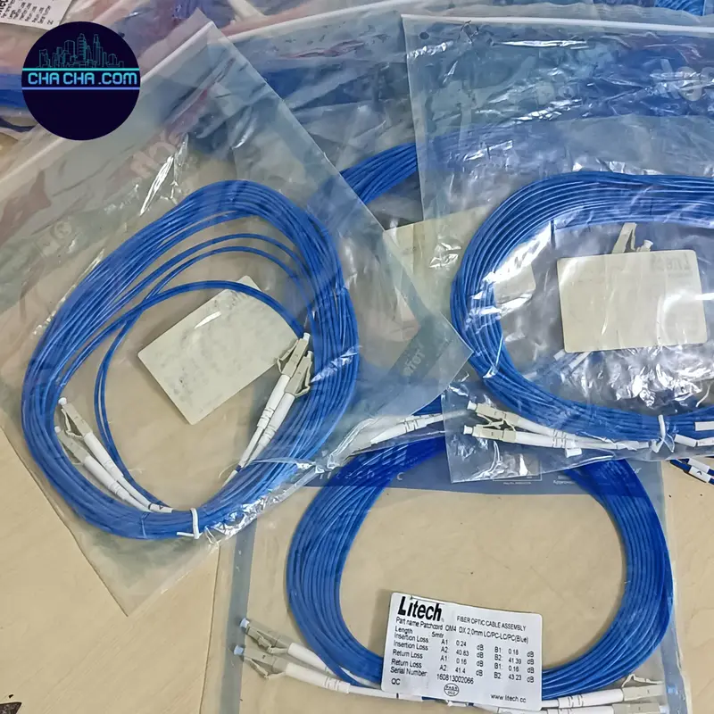 Ptachcod LC to LC Duplex Multimode 50/125um OM4 2