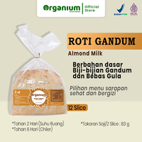Gambar Organium Wheat Bread Almond Milk , Roti Gandum Almond Milk - 500g2 dari Organium Kota Administrasi Jakarta Barat 1 Tokopedia
