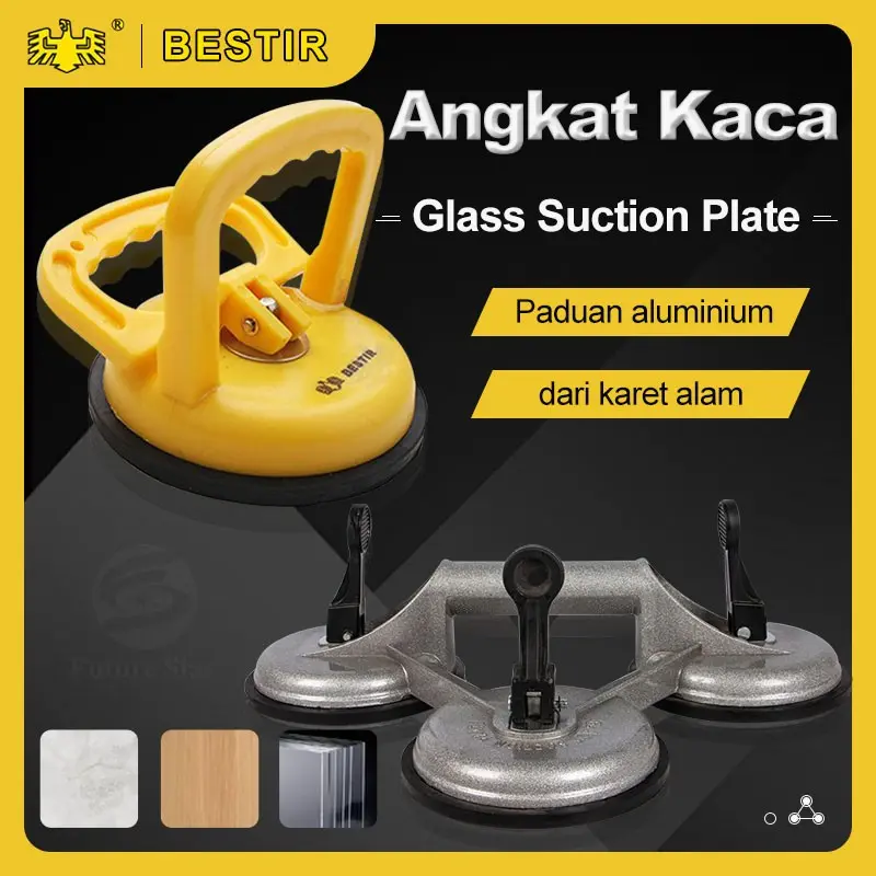 KOP KACA 1 KAKI GLASS SUCTION PLATE BESTIR 04401