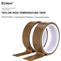 Gambar Ezren EZ-0415 50MMx10M 0.13 Teflon Tape Kain Kertas Isolasi Anti Panas Tahan Press Sealer Baking dari House Sparepart Kab. Tangerang 2 Tokopedia