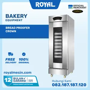 Mesin Proofer Pengembang Adonan Roti CROWN MP-16T | Kapasitas 16 Loyang
