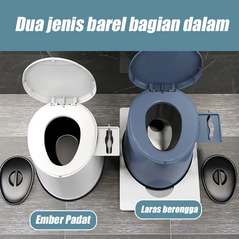 KURSI PISPOT  KURSI TOILET PORTABLE TOILET TRAINING ANAK WC PORTABLE LANSIA IBU HAMIL 1