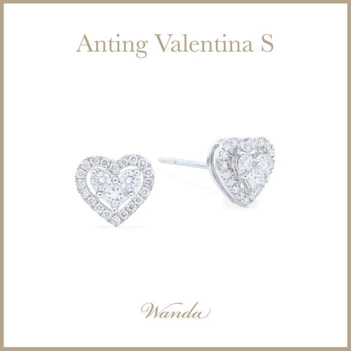 Gambar Anting Berlian Wanda - Valentina - Earrings dari Wanda House Of Jewels Kota Administrasi Jakarta Pusat Tokopedia