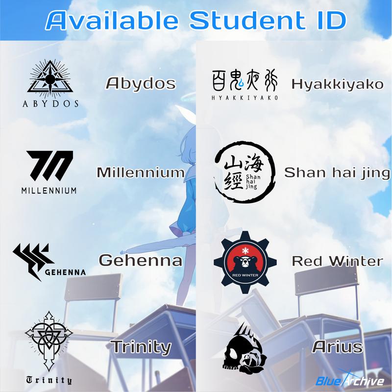 Student ID Card / Name Tag Blue Archive / Arsip Biru 2