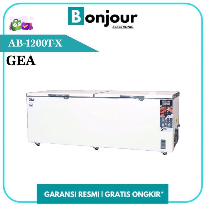 Gambar Freezer GEA AB1200TX 1050 Liter Chest Freezer GEA AB-1200-T-X Denmark Technology dari Bonjour Electronic Official Kota Depok Tokopedia