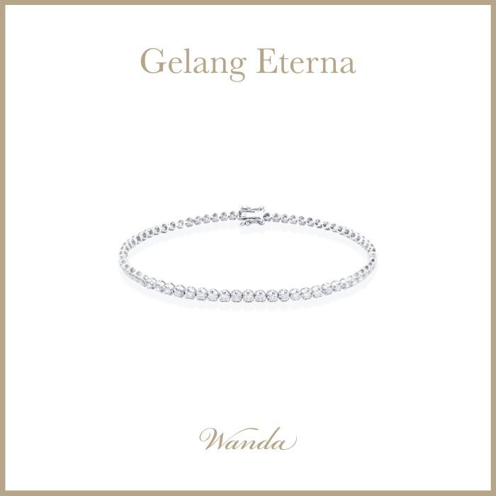 Gambar Gelang Berlian Wanda - Eterna - Bracelet dari Wanda House Of Jewels Kota Administrasi Jakarta Pusat Tokopedia