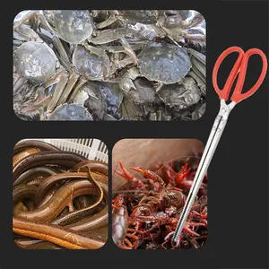 PCK-11 Gunting Capit Crap Tongs Alat Penjepit Barang Gunting Ambil Seafood Kepiting Belut Ikan