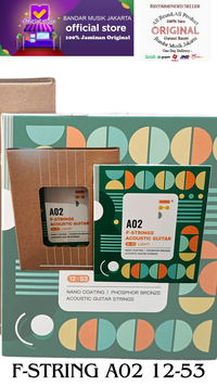 Gambar F String A02 ACOUSTIC GUITAR STRINGS 12-53 BMJ dari Bandar Musik Jakarta BMJ Kota Administrasi Jakarta Pusat 1 Tokopedia