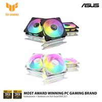 Gambar ASUS TUF Gaming TR120 ARGB Triple Pack Reverse Blade Chassis Fan - Black dari Lezz Computech Kota Administrasi Jakarta Utara 1 Tokopedia