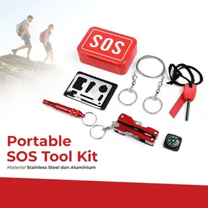 Sos emergency tool kit outdoor survival