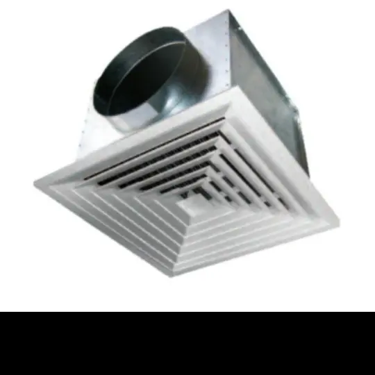 Diffuser 40 x 90 uk luar sock samping 12"silver alumunium